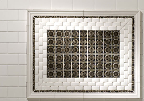 Tantrum Field 1" x 1" | Ceramic mosaics | Sonoma Tilemakers