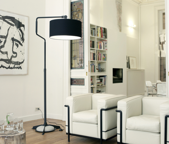 Swivel floor white | Free-standing lights | Functionals