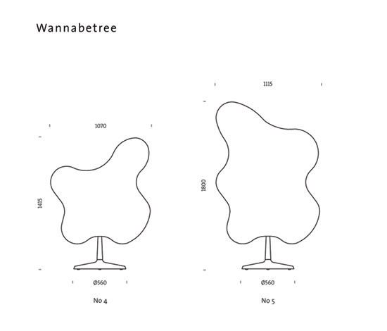 Wannabetree Floor screen No.4/5/6 | Pareti mobili | Glimakra of Sweden AB