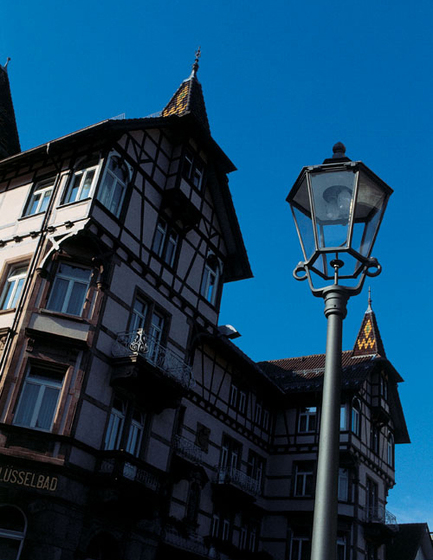 Alt Brandenburg single Pole mounted luminaire | Path lights | Hess