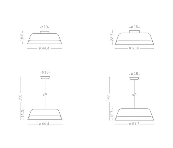 Borderline Big Foot | Luminaires sur pied | Vertigo Bird