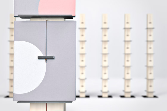 Post Wall Mounted Display Rack | Displayständer | Lillian Öberg