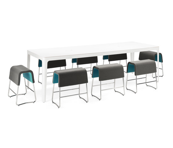 Ava conference table | Mesas contract | Materia