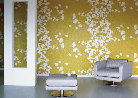 Glass | Narco Flowers VP 645 02 | Wall coverings / wallpapers | Elitis