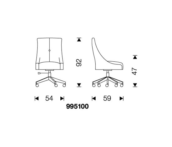 Derby Chair | Office chairs | Jacinto Usán