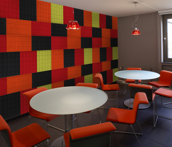 BuzziSkin 3D Tile Square-1 | Sistemas fonoabsorbentes de pared | BuzziSpace