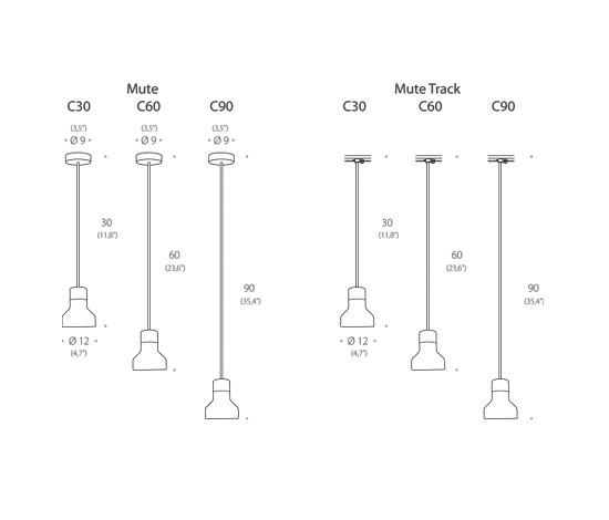 Mute C30 LED Pendant | Suspensions | Luz Difusión