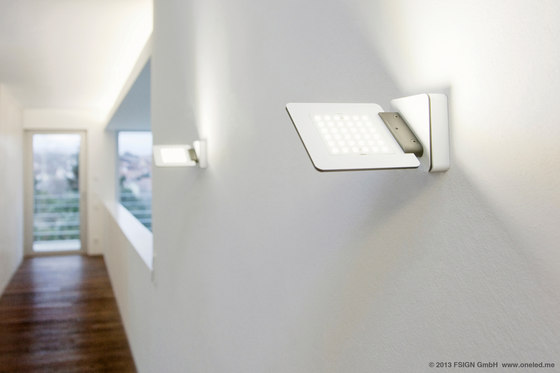 oneLED wall luminaire rotatable | Wall lights | oneLED