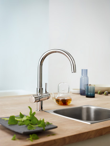 GROHE Red Duo Faucet and single-boiler | Kitchen taps | GROHE