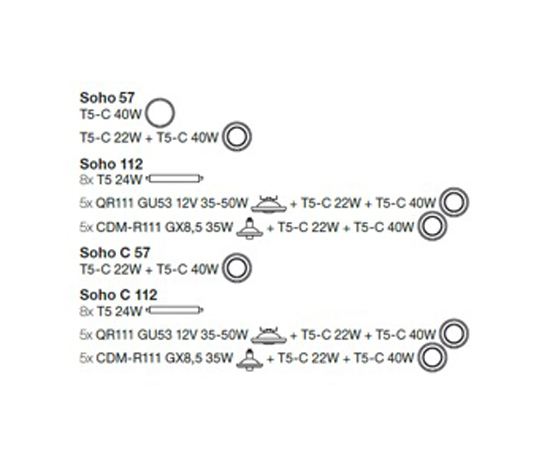 Soho 57 IP44 | Suspended lights | Marset