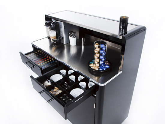 Nespresso coffee-bar | Trolleys | Prodomo Windows