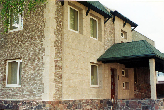 Grey Cut Stone | Synthetic panels | TOTAL Panel System