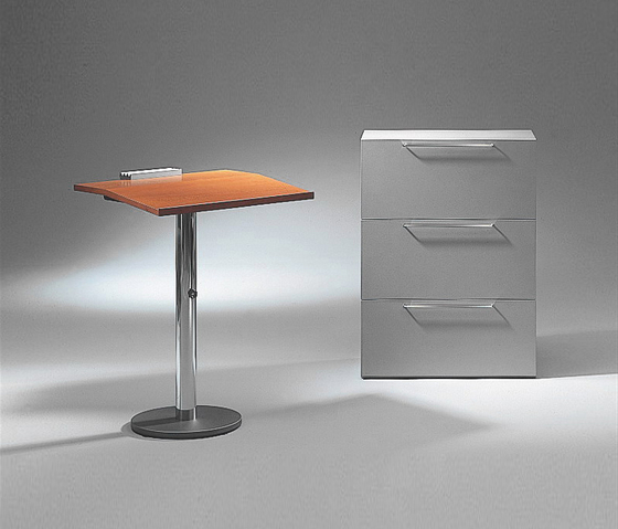 Aperto table and container system | Desks | Identi