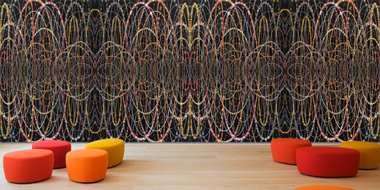 Echo, Wow And Flutter; Sideways, Flopped And Mirrored | Wall coverings / wallpapers | Maharam