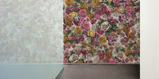 Hand Tinted Rose 001 Unique | Wall coverings / wallpapers | Maharam