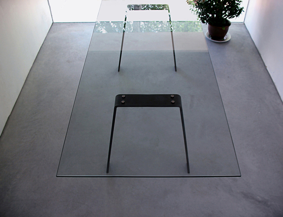 Local Glass Steel | Dining tables | ZinX