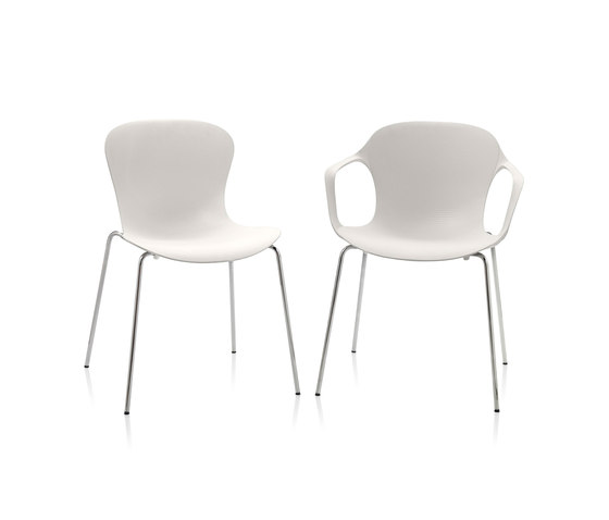 NAP™ | Chair | KS60 | Pepper grey | Chrome base | Sillas | Fritz Hansen