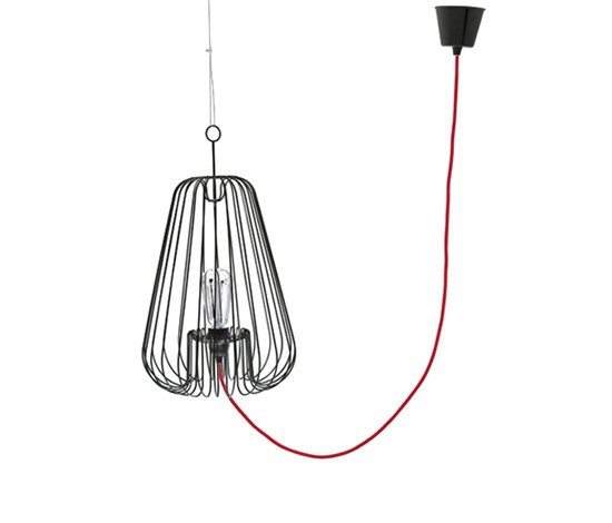 Light Cage small white | Suspended lights | La Corbeille