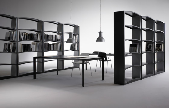 Chiave di Volta | Bookcases 5 shelves | Shelving | Dieffebi