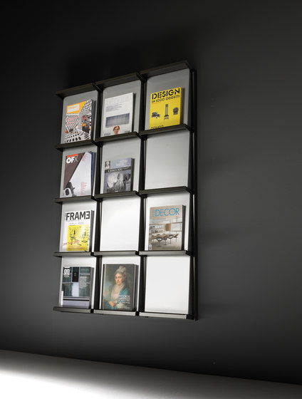 Chiave di Volta | Bookcases 6 shelves | Shelving | Dieffebi