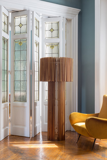 Wood | floor lamp | Free-standing lights | Skitsch by Hub Design