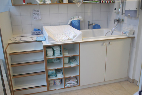 Changing Table Combination  DBF-322-10 | Baby changing tables | De Breuyn