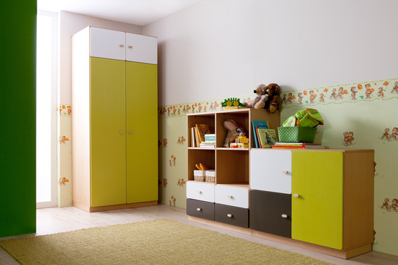 Cabinet Combination DBB-261 | Kids storage furniture | De Breuyn