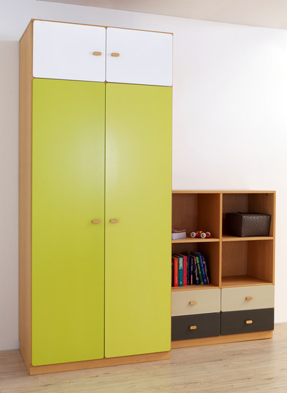 Wardrobe DBB-241 | Kids storage furniture | De Breuyn