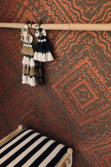 Cuirs leathers | Casablanca VP 693 07 | Wall coverings / wallpapers | Elitis
