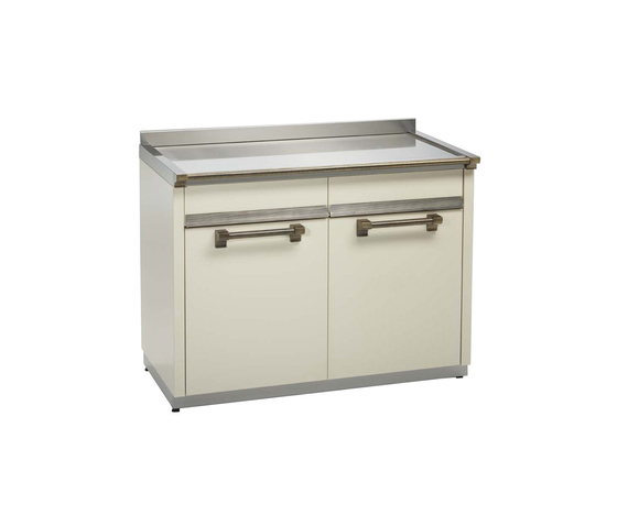 Ascot - fully equipped table unit | Island kitchens | Steel