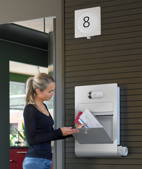 Siedle Select surface-mounted letterbox | Boîtes aux lettres | Siedle