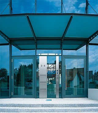 Siedle Steel Glaseinbau-Briefkasten | Eingangsstationen | Siedle