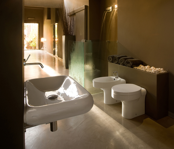Cento Washbasin + towel holder | Bath | Kerasan