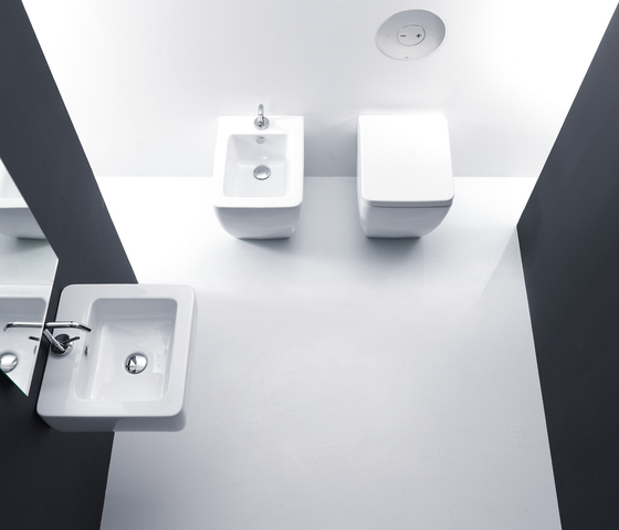 Ego Washbasin 90 asymmetric sink | Wash basins | Kerasan