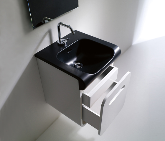 Inka Washbasin 60 + cabinet 120 Piani Ceramica Arte 1 | Waschtischunterschränke | Kerasan
