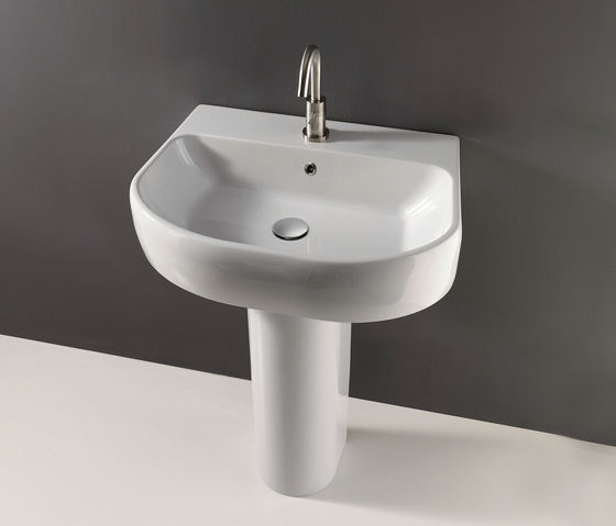 K 09 Washbasin + pedestal | Wash basins | Kerasan