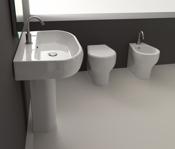 K 09 Washbasin + pedestal | Wash basins | Kerasan