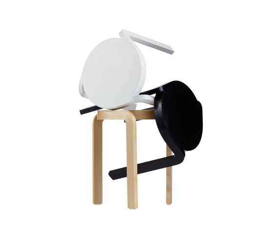 Spin stackable stool | Stools | Swedese