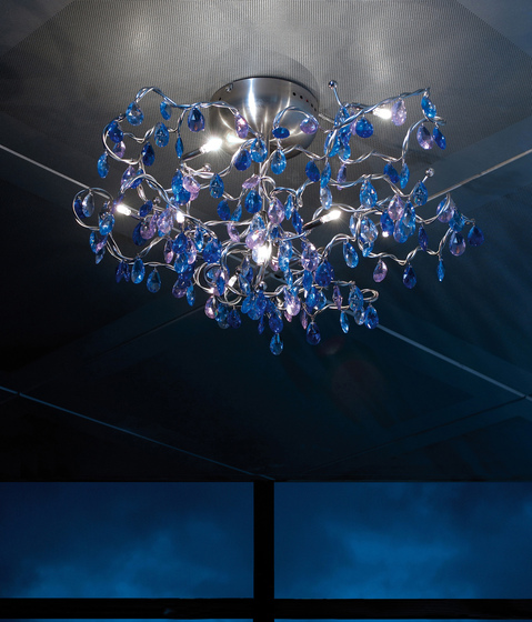 Tiara Oval Pendant light 12-transparent | Suspended lights | HARCO LOOR