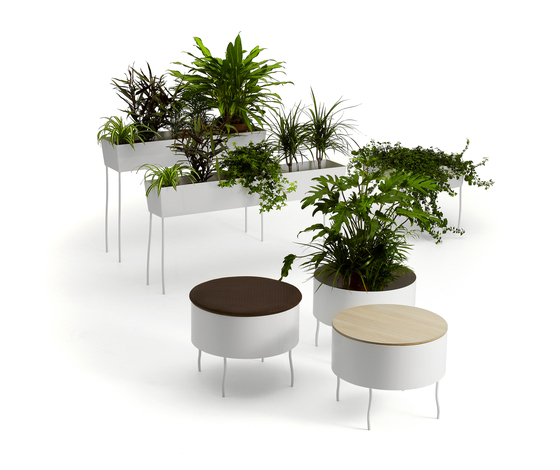 Green Pedestals | Pots de fleurs | OFFECCT
