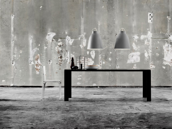 Caravaggio™ | Pendant | P3 | Opal Glass | Silver-grey cord | Lámparas de suspensión | Fritz Hansen