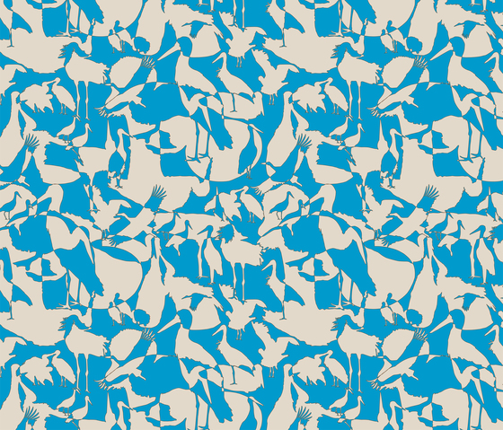 Störche I Vögel | col2 | Drapery fabrics | Sabine Röhse