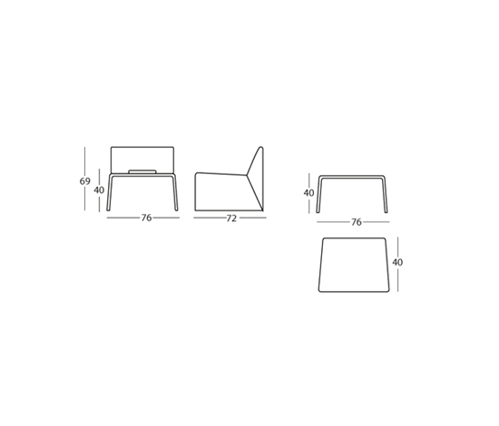 Norman | Fauteuils | Bodema