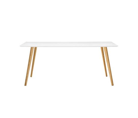 Gher h74 Oval top | Dining tables | Arper