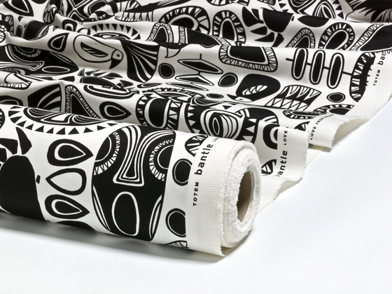 Totem black I white | Tessuti decorative | BANTIE