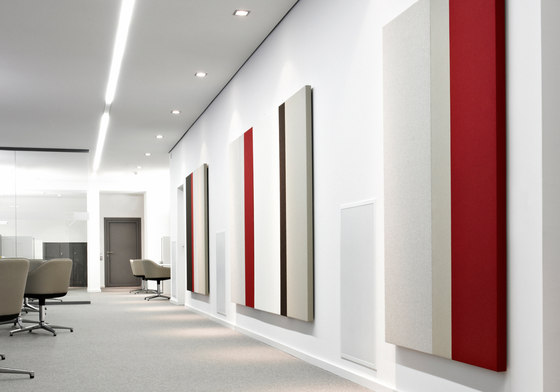 ACOUSTIC COLOR FIELDS | Pure meeting combinations | Sound absorbing wall systems | Création Baumann