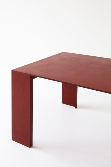 Metallico white table | Dining tables | PORRO