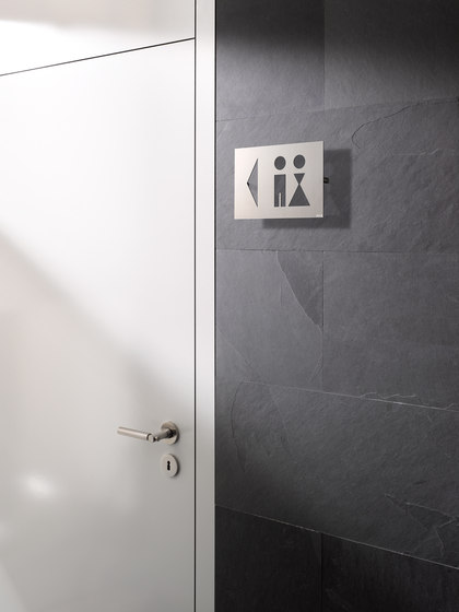 Hinweisschild Wegweiser WC | Pittogrammi / Cartelli | PHOS Design