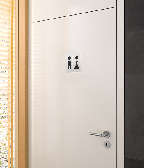 Hinweisschild WC Softedge | Piktogramme / Beschriftungen | PHOS Design