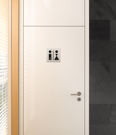 Combinazione di scudi per WC | Pittogrammi / Cartelli | PHOS Design
